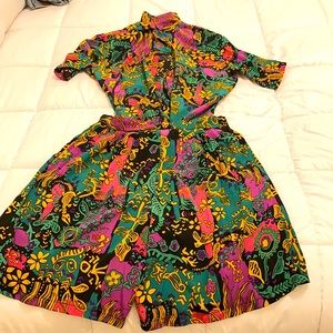 Vibrant summer two piece set